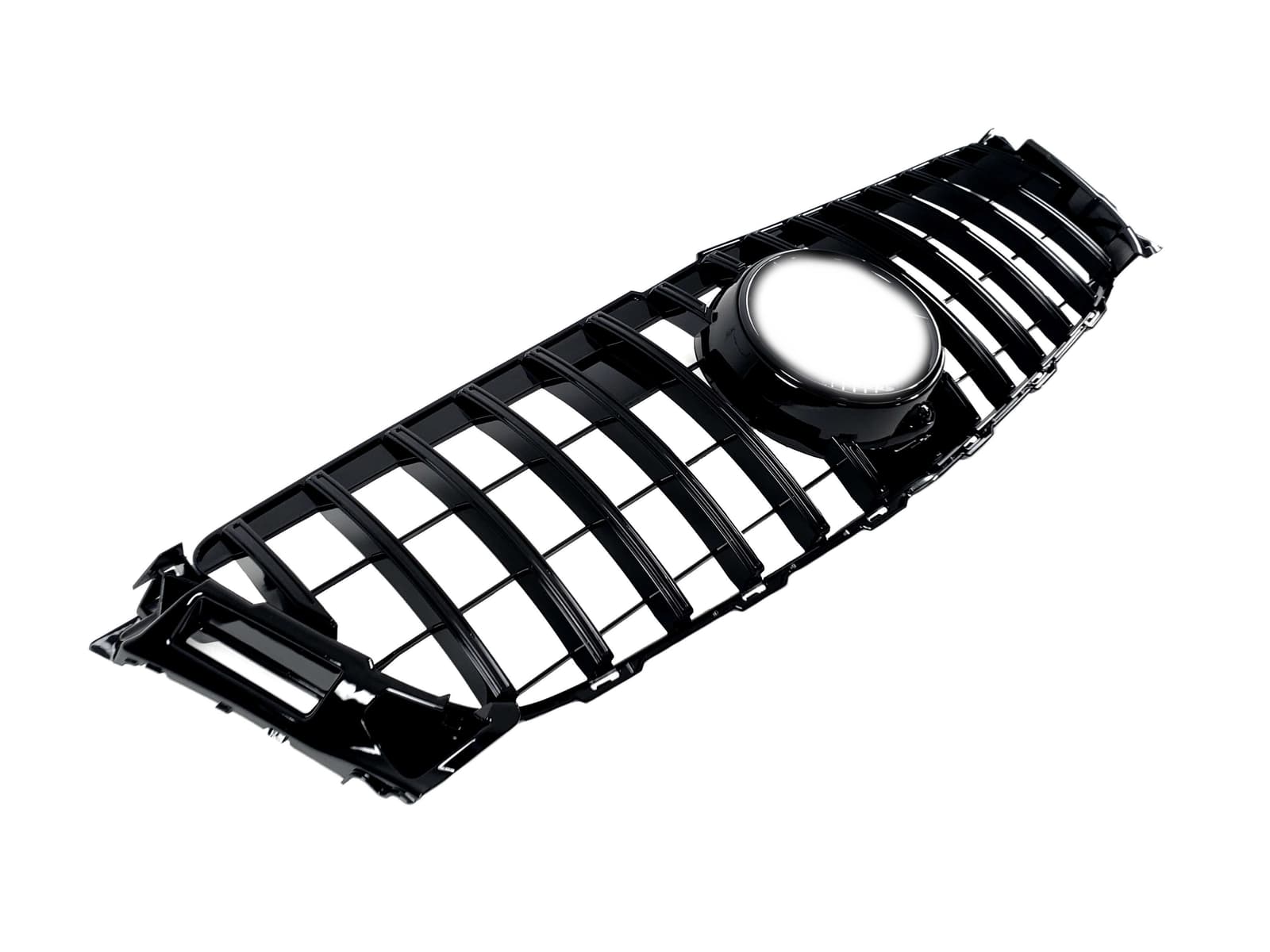 Решітка радіатора Full Black Normal GT на Mercedes-Benz GL-Class X166 2012-2015 року 3