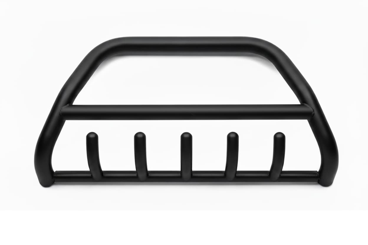 Кенгурятник WT003 Black (нерж)