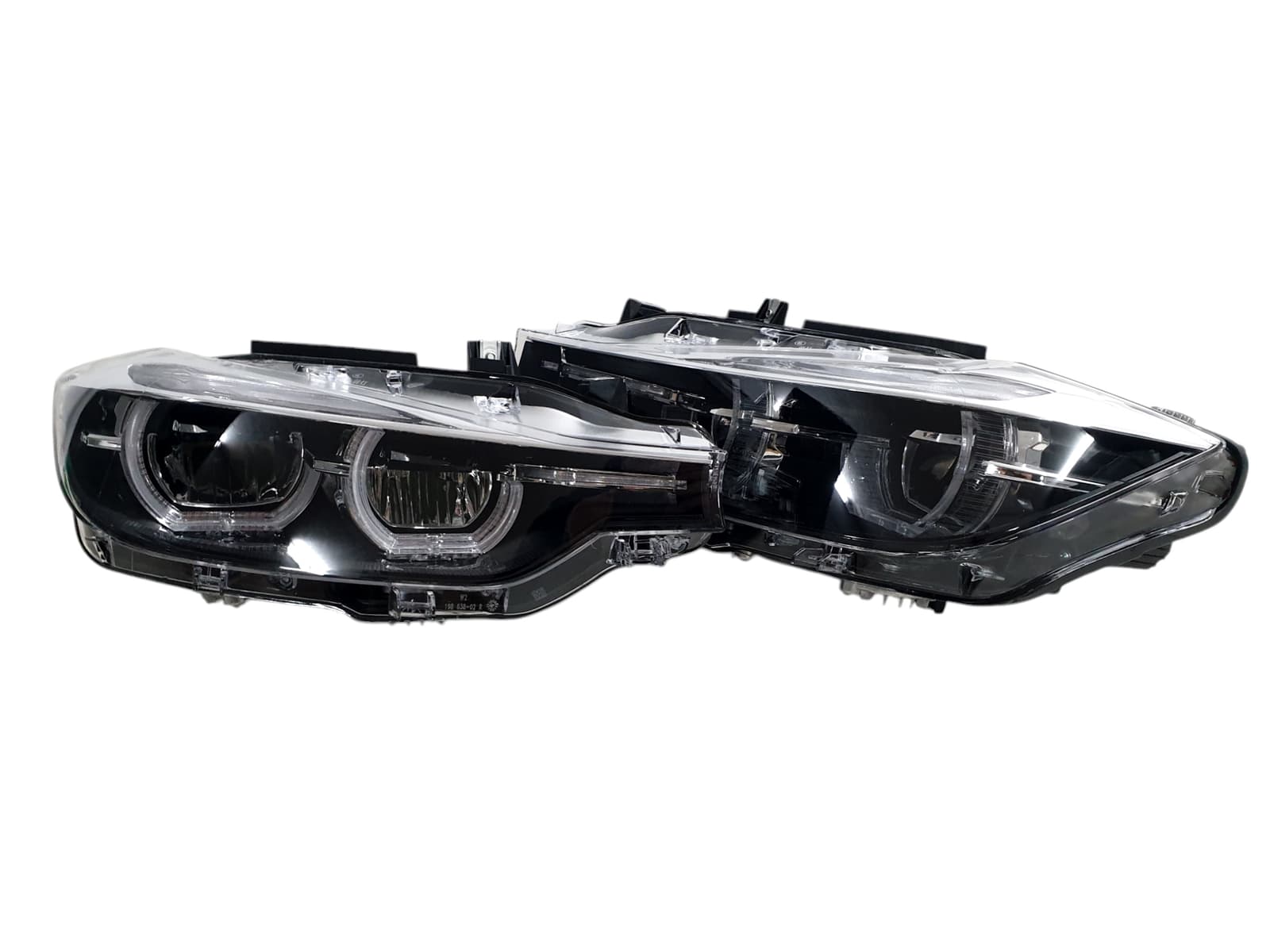 Передні фари Full Led (комплектні з блоками) Black на BMW 3 Series F30 / F31 2011-2018 року