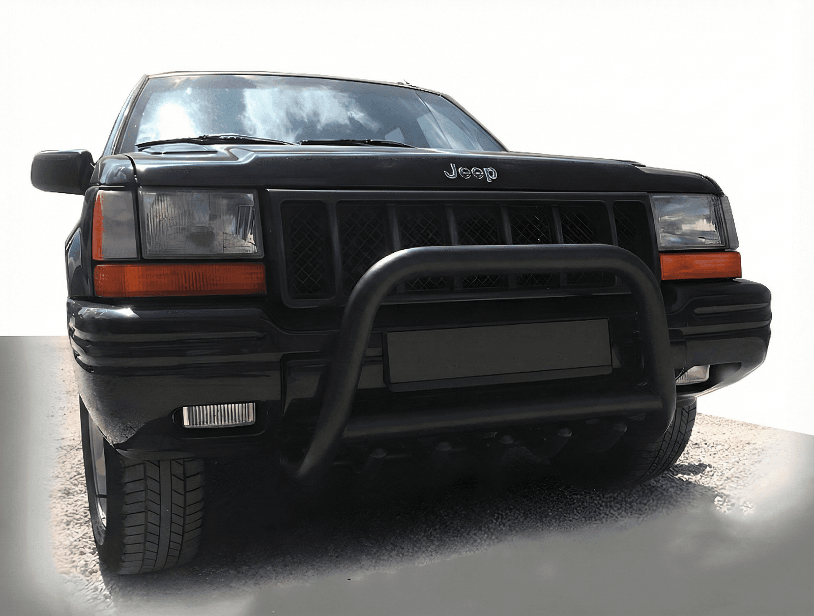 Кенгурятник WT003 Black