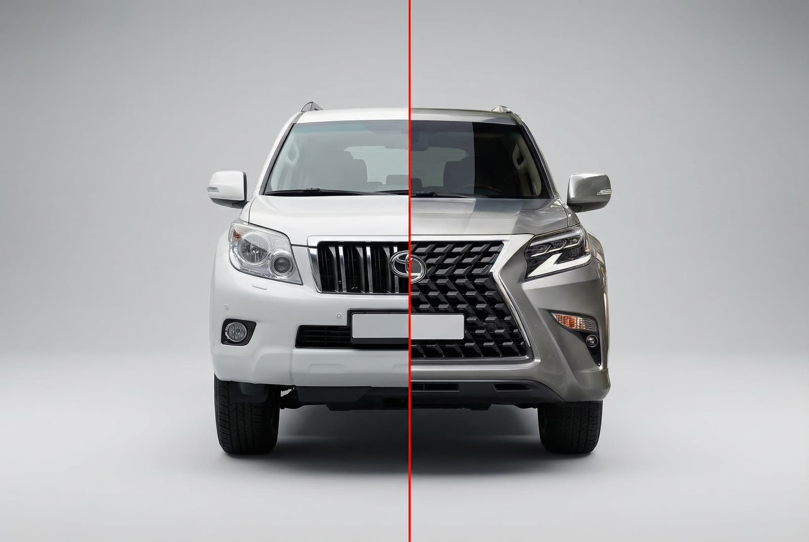 Комплект рестайлінгу в Lexus GX460 2020 року