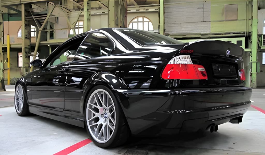 Спойлер CSL-Style (для Coupe, чорний глянець)
