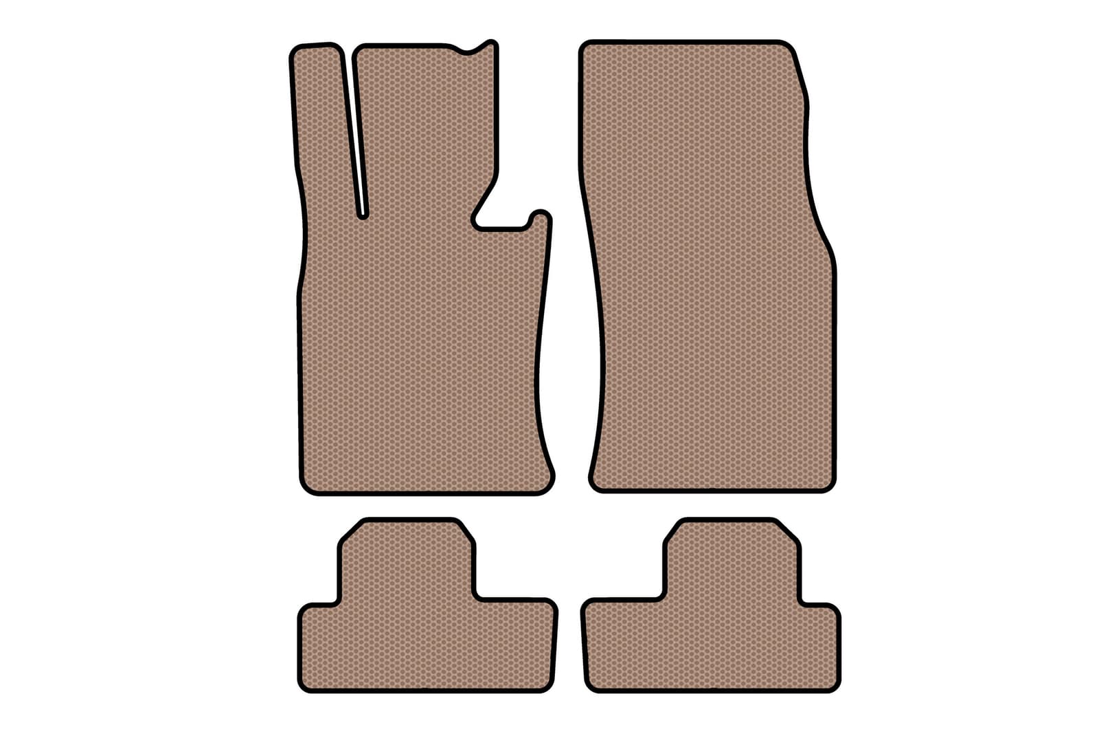 Гумові килимки Carsuit (для R56, бежевий)