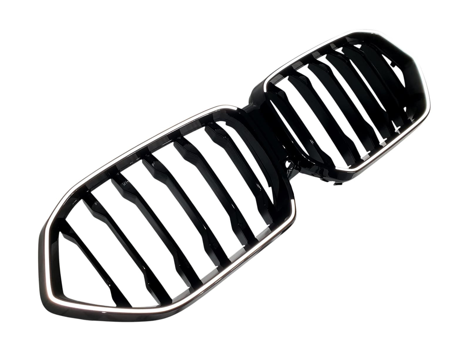 Ніздрі Чорний глянець LED (Iconic Glow) 1bar на BMW X6 G06 2019-2022 року 2