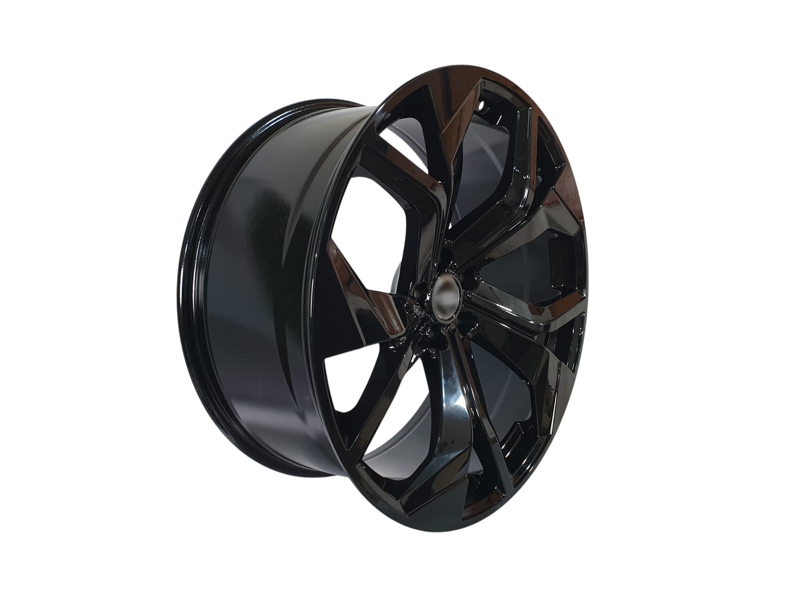 R21 Black (одноширокі 9.5J ET35) Диски на Audi A6 C7 2011-2014 року 2