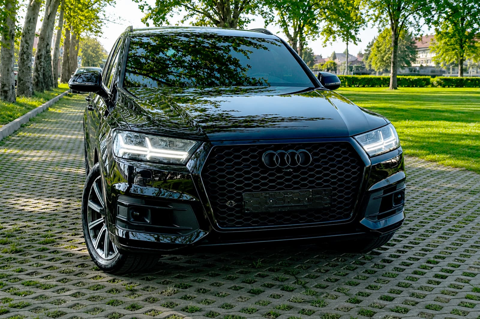 Передня решітка RS-style (2015-2019, чорна) 3