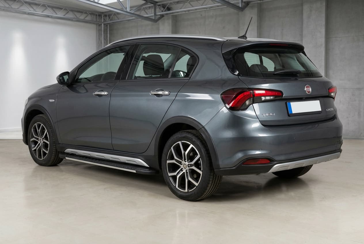 Бокові пороги Bosphorus Grey (2 шт., Алюміній)