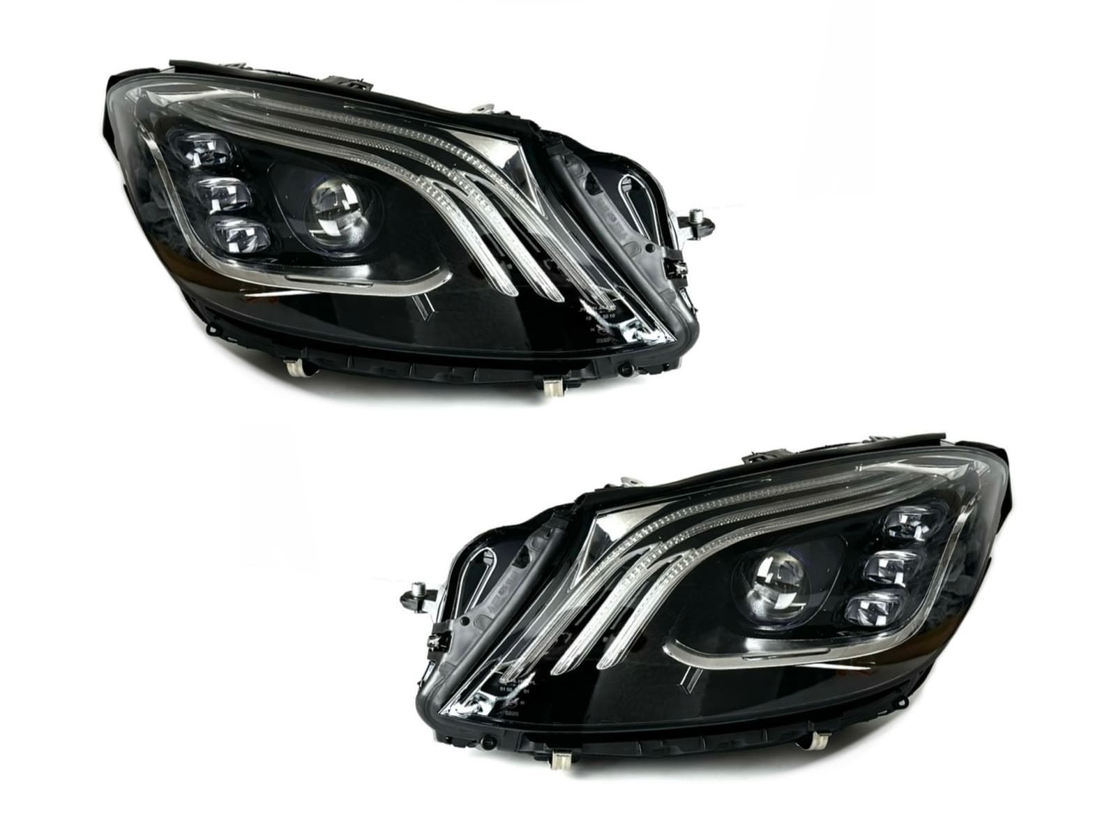 Фари Full LED рестайлінг 2018+ для Mercedes S-Class w222 2013-2017 2шт. комплектні з блоками