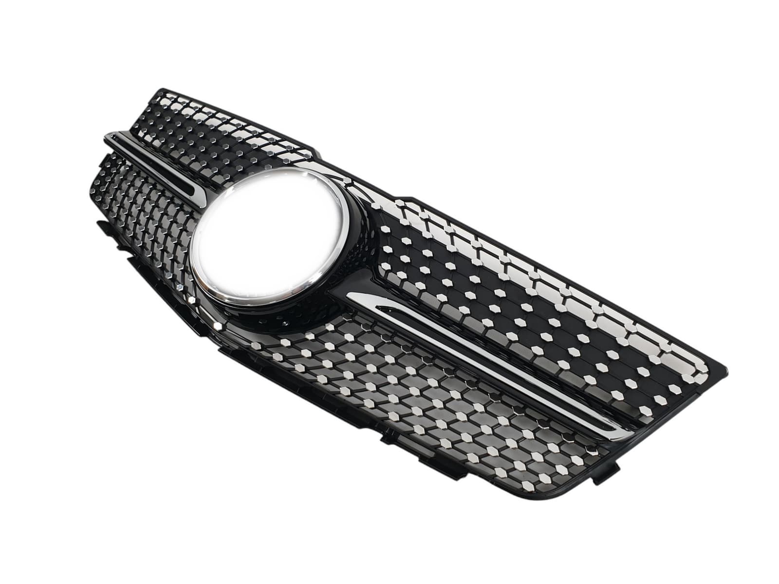 Решітка радіатора (Diamond Black) на Mercedes-Benz GLK-Class X204 2008-2012 року 3