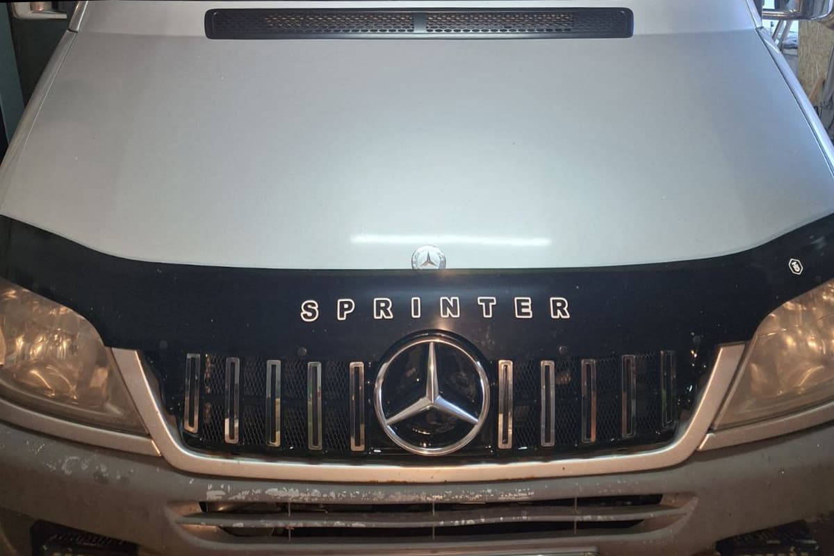 Передня решітка GT Panamericana Chrome Eco (CDI, 2002-2006) 3