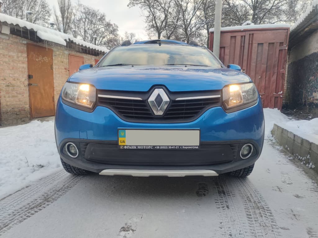 Зимова нижня накладка на решітку (2013-2015) Глянцева 6