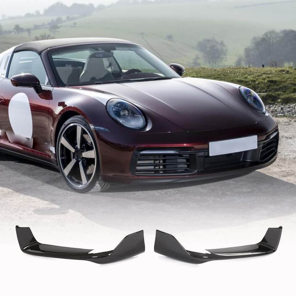 Накладки на передній бампер Flap (для Carrera 4 S 4S, Карбон)