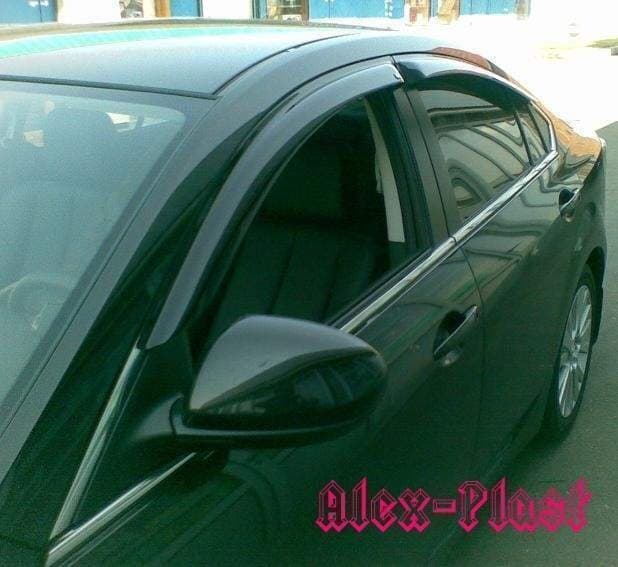 Дефлектори вікон EGR Mazda 6 2008-2012