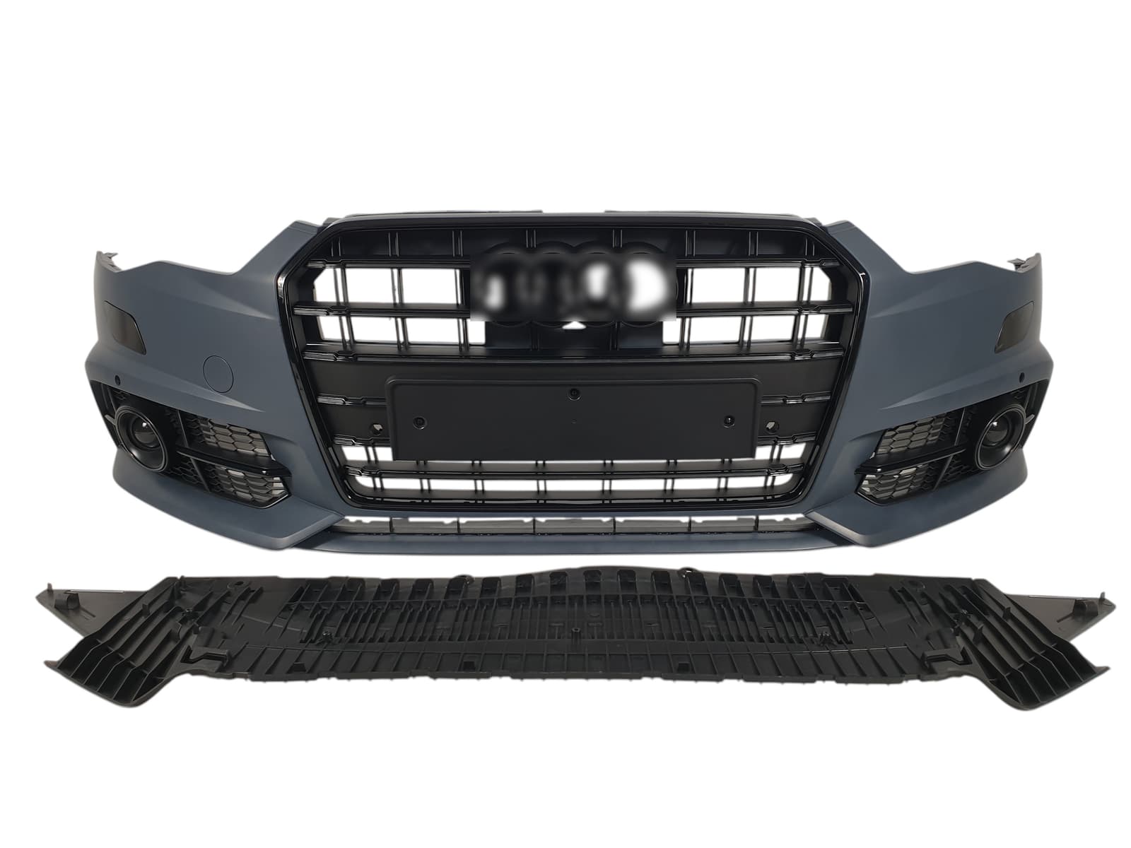 Передній бампер (S-Line) V2 на Audi A6 C7 2014-2018 року