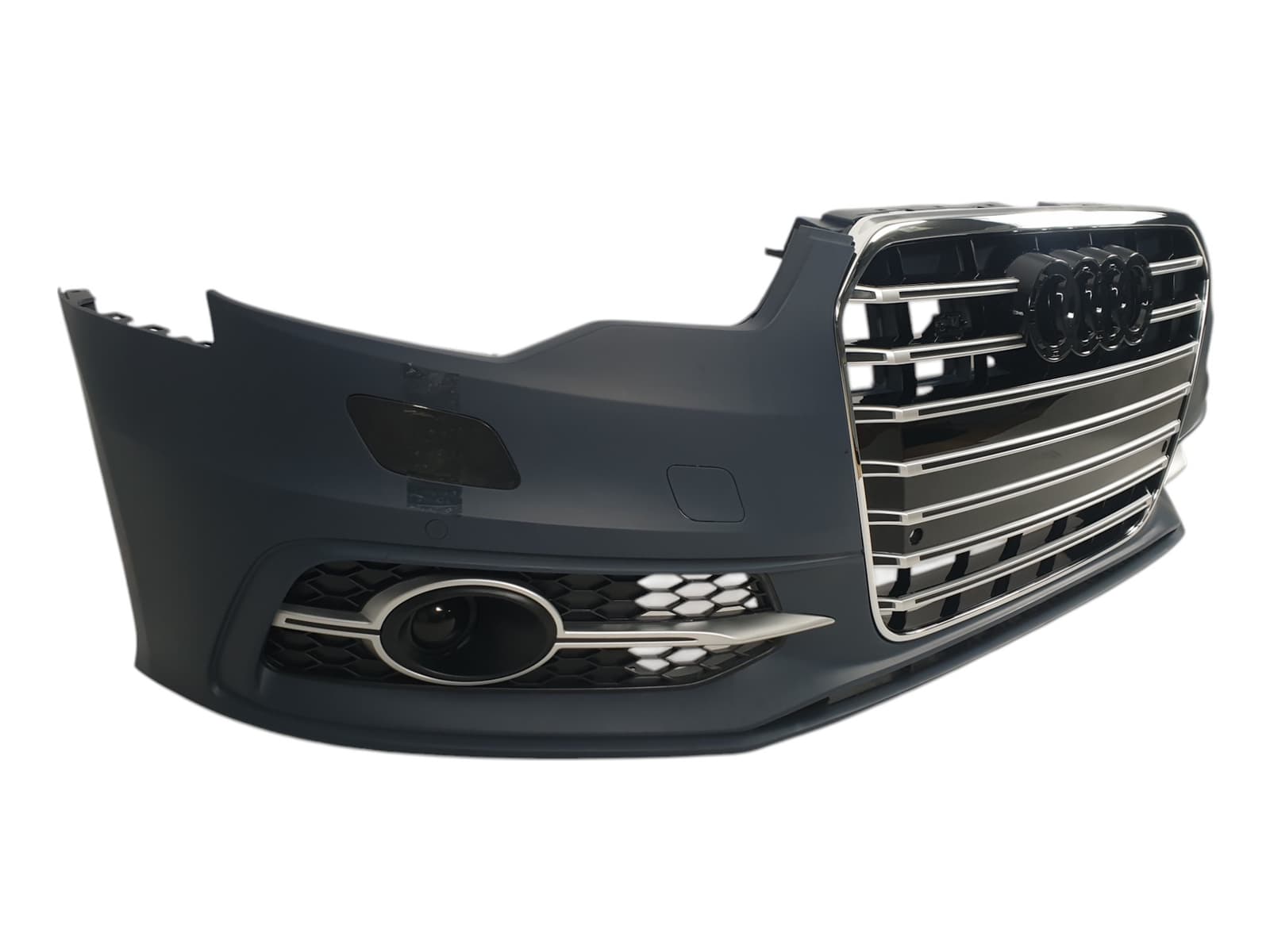 Передній бампер (S-Line) V2 на Audi A6 C7 2011-2014 року 3