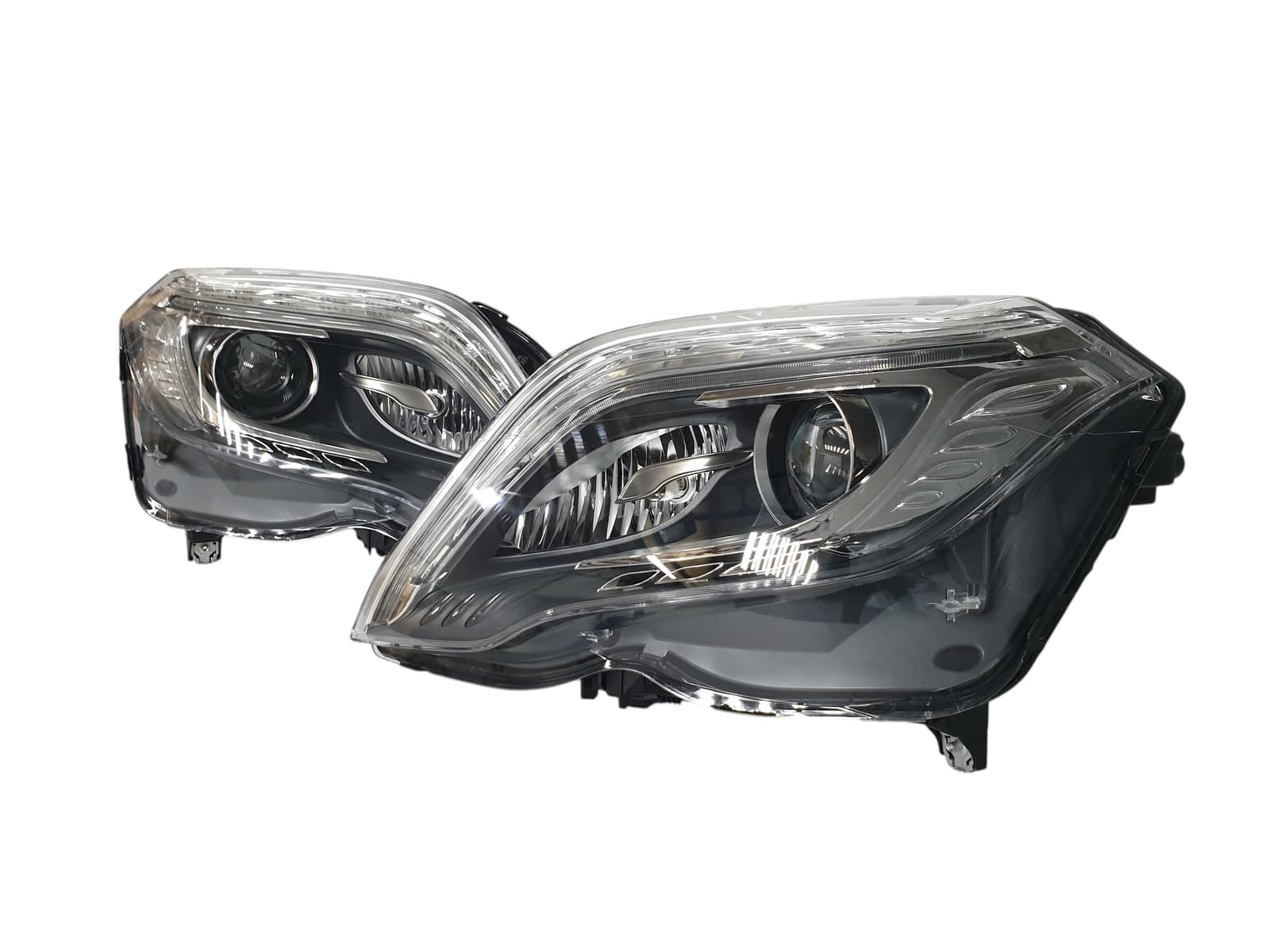Передні фари Bi-Xenon (заміна галогена) на Mercedes-Benz GLK-Class X204 2012-2015 року 2