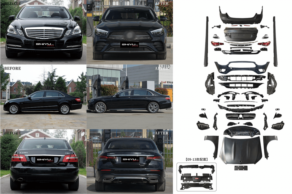 Комплект рестайлінгу в W213 AMG-Line 2024