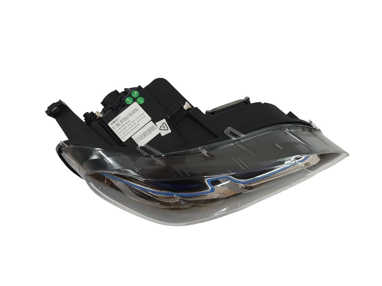 Передні фари (Laser) на BMW X5 E70 2007-2010 року 4