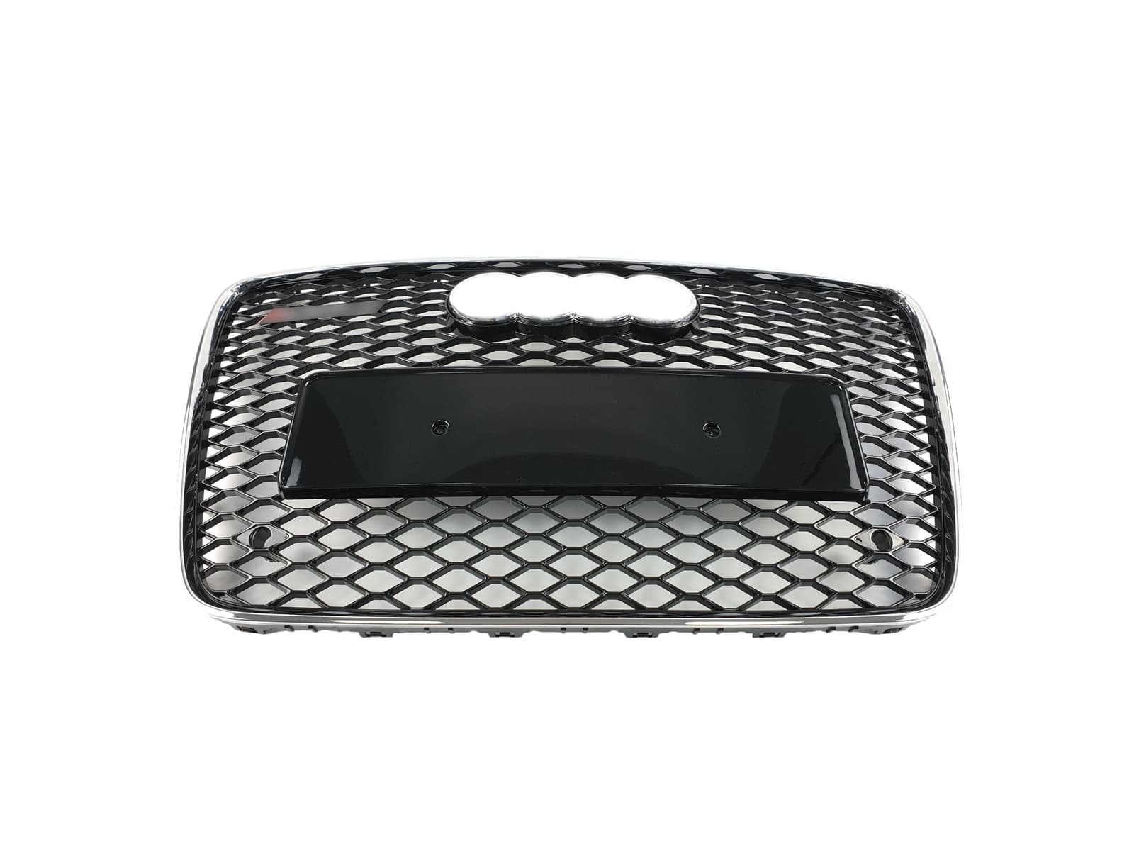 Решітка радіатора Chrome Black (в стилі RSQ7) на Audi Q7 4L 2005-2015 року 2