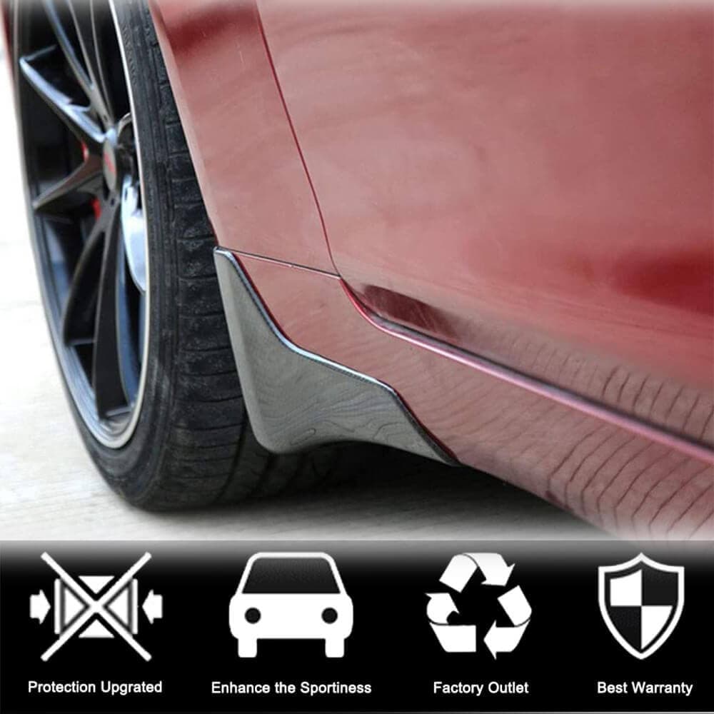 Бризковики (для Q50 Base/Sport 2014-2017, Карбон) 2