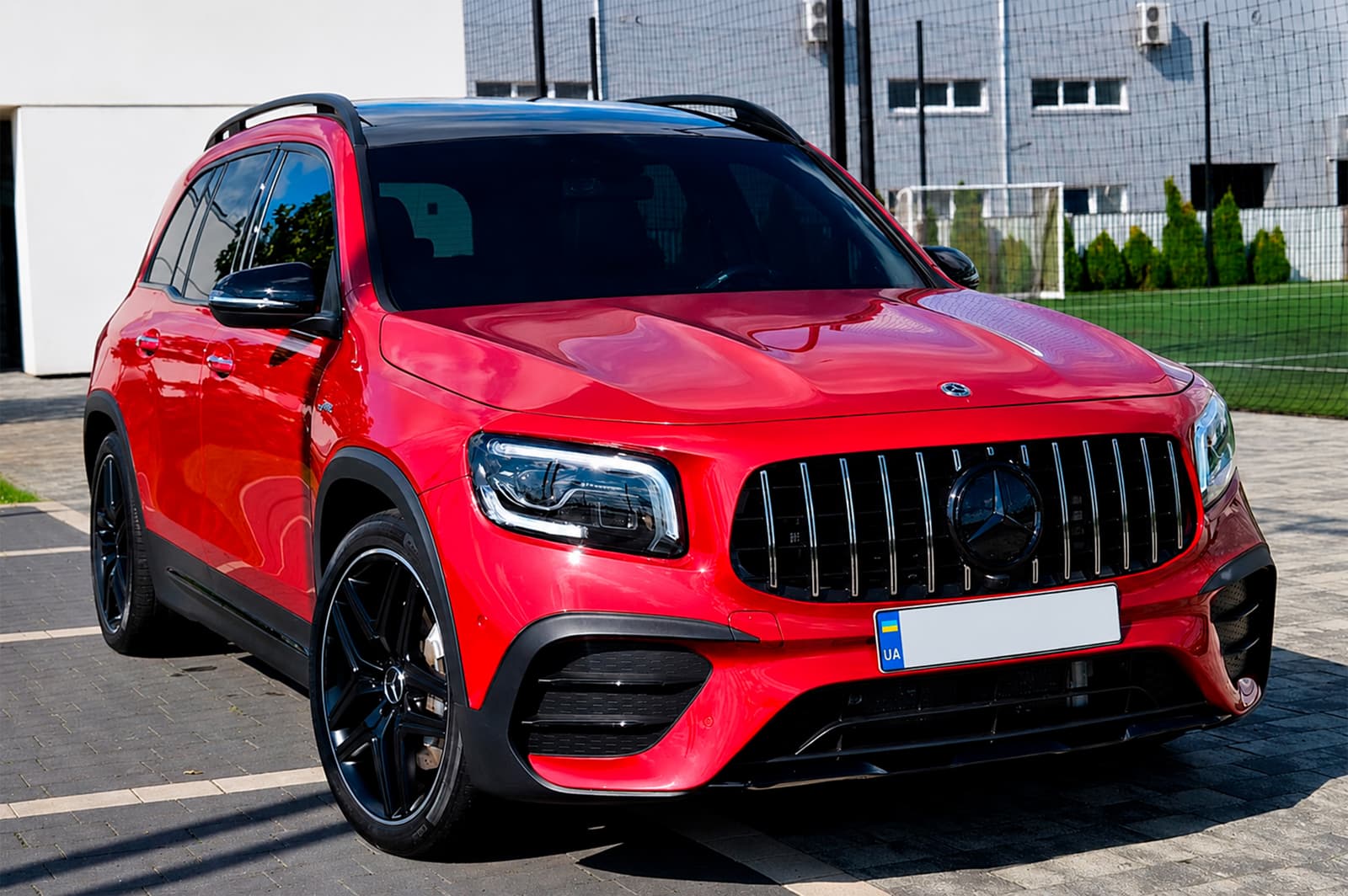 Передня решітка Panamericana GT (для AMG-Line 2019-2023) З місцем під камеру