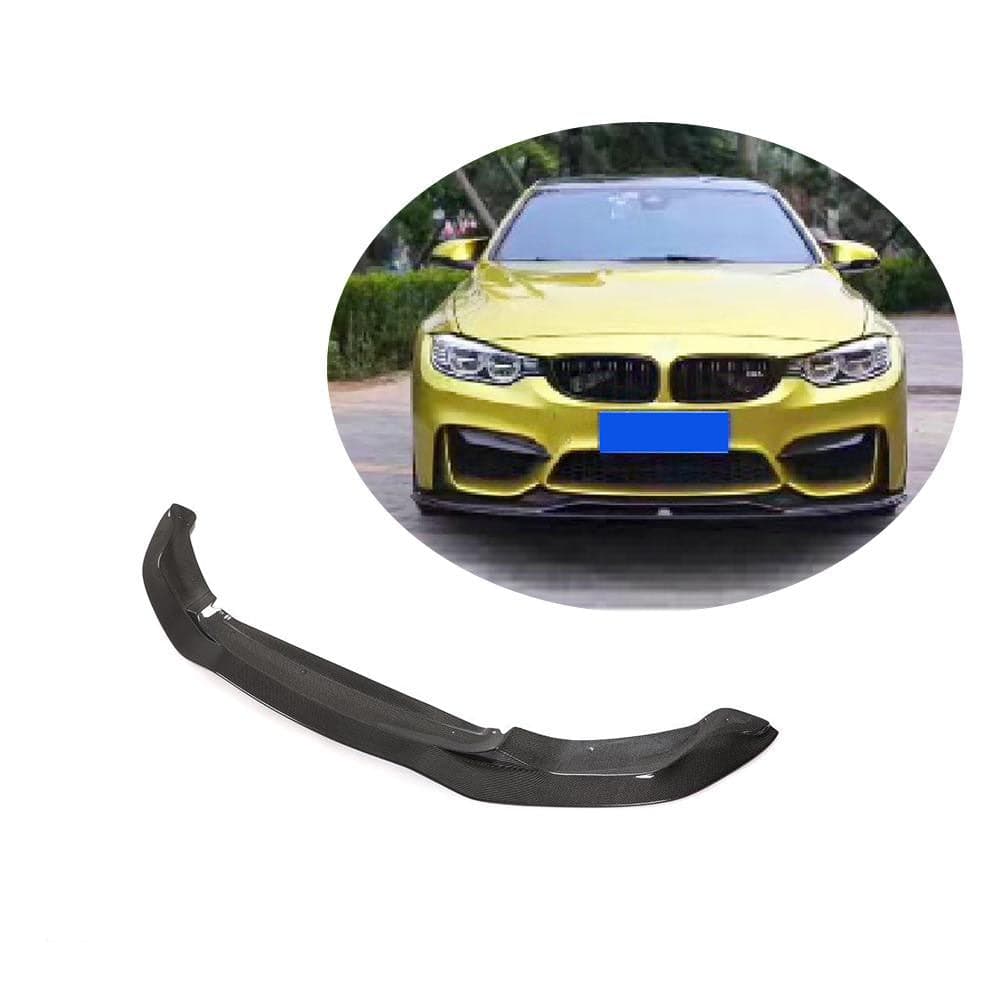 Накладка на передній бампер Lip V5 (для F82/F83, Карбон)