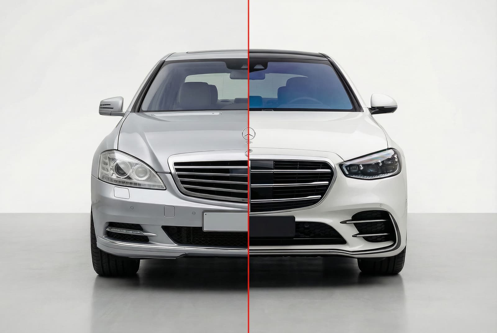 Комплект рестайлінга в W223 AMG Line
