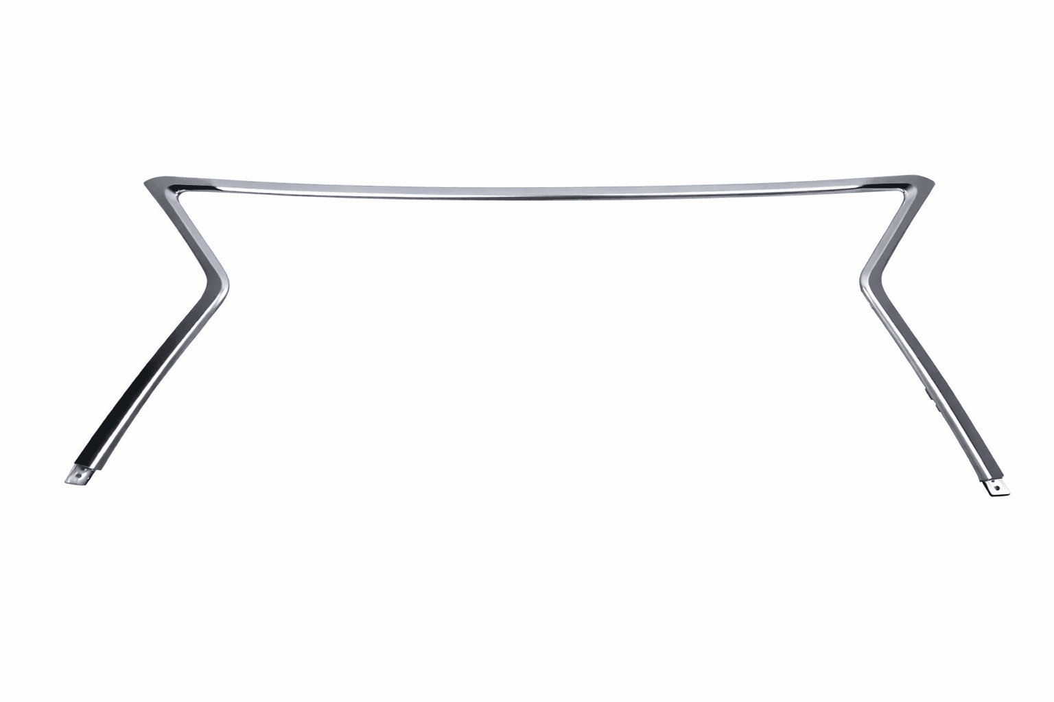 Хром молдинг грати верх TRD / SAMURAI Lexus LX 570 450 2015-2021 напівматовий хром