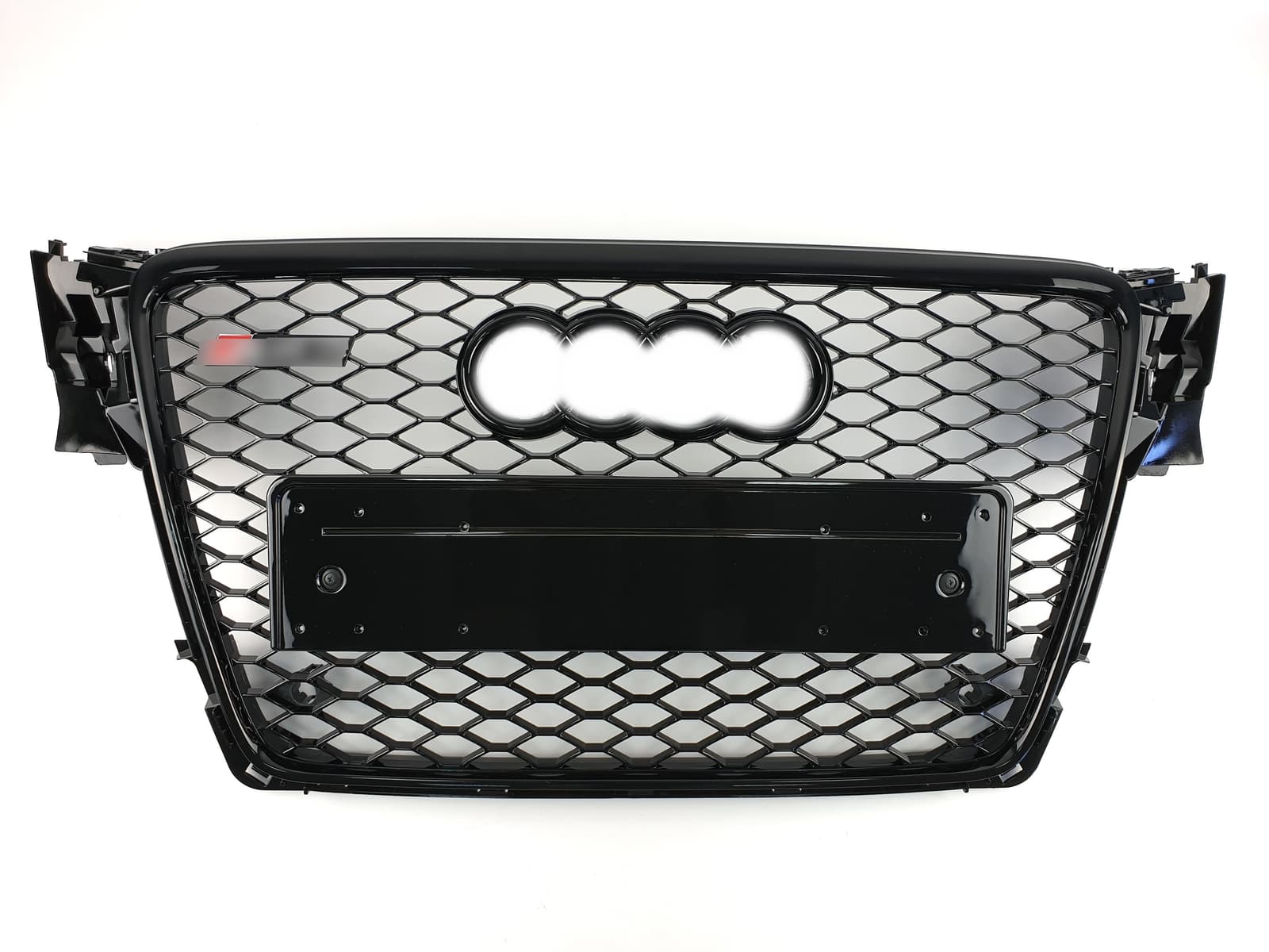 Решітка радіатора Full Black (в стилі RS4) на Audi A4 B8 2007-2011 року