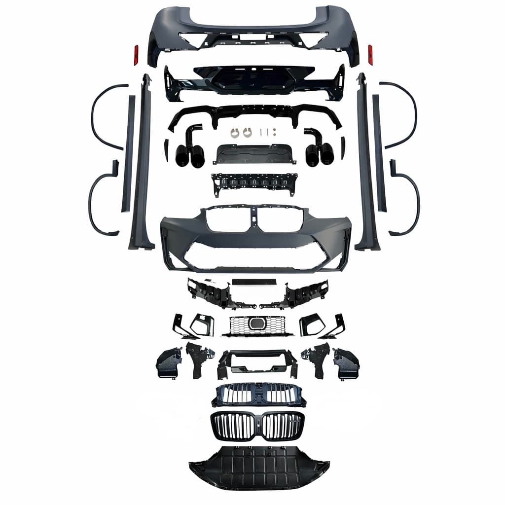 Обвіс X4M F98 LCI до BMW X4 G02 F98 2022-2024 (бампера в зборі, арки, пороги, молдинги, вих. труби)