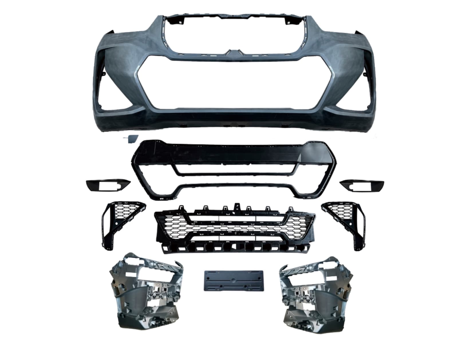 Передній бампер M paket BMW X1 U11 U12 2022-