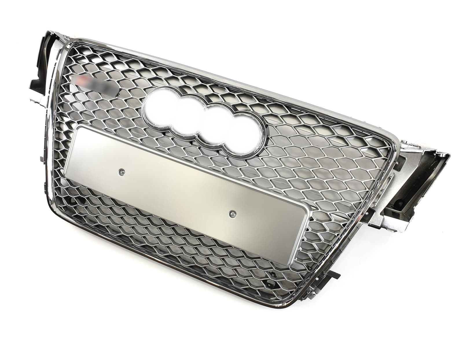 Решітка радіатора Silver Chrome (в стилі RS5) на Audi A5 8T 2007-2011 року 2