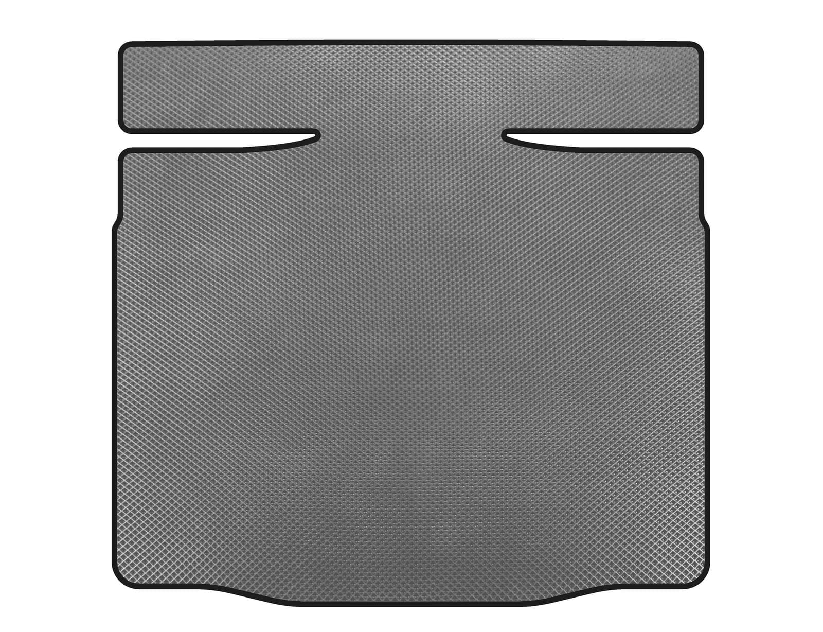 Килимок в багажник V-2 (LB, Сірий)