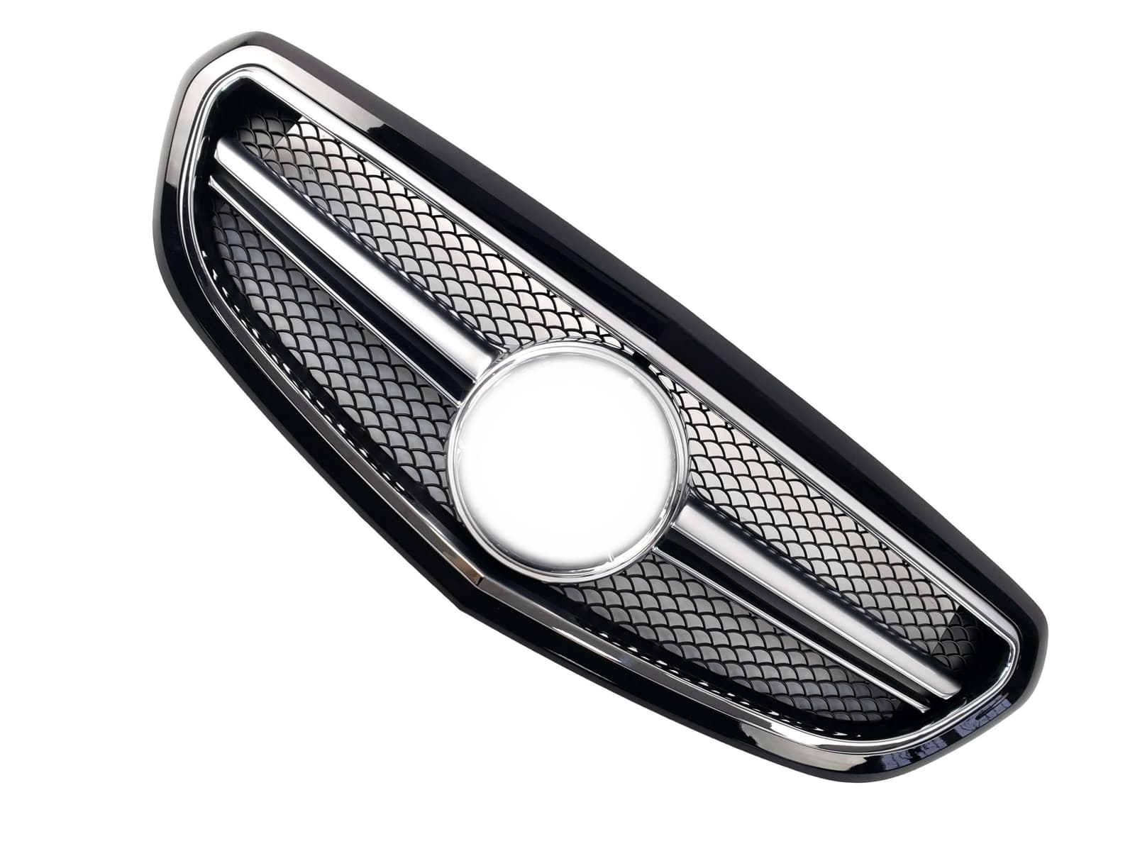 Решітка радіатора Black CLASSIC SL на Mercedes-Benz E-Class W212 2013-2016 року 3