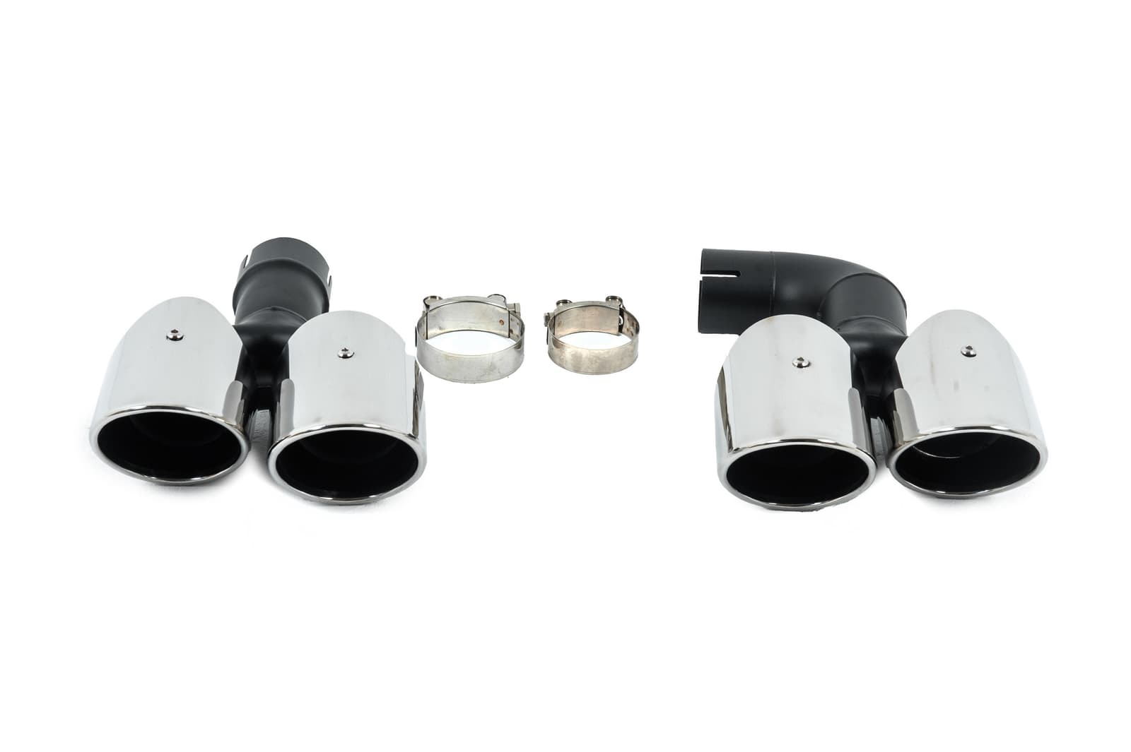 Насадки на глушники Silver в стилі X3M F97 (V1)