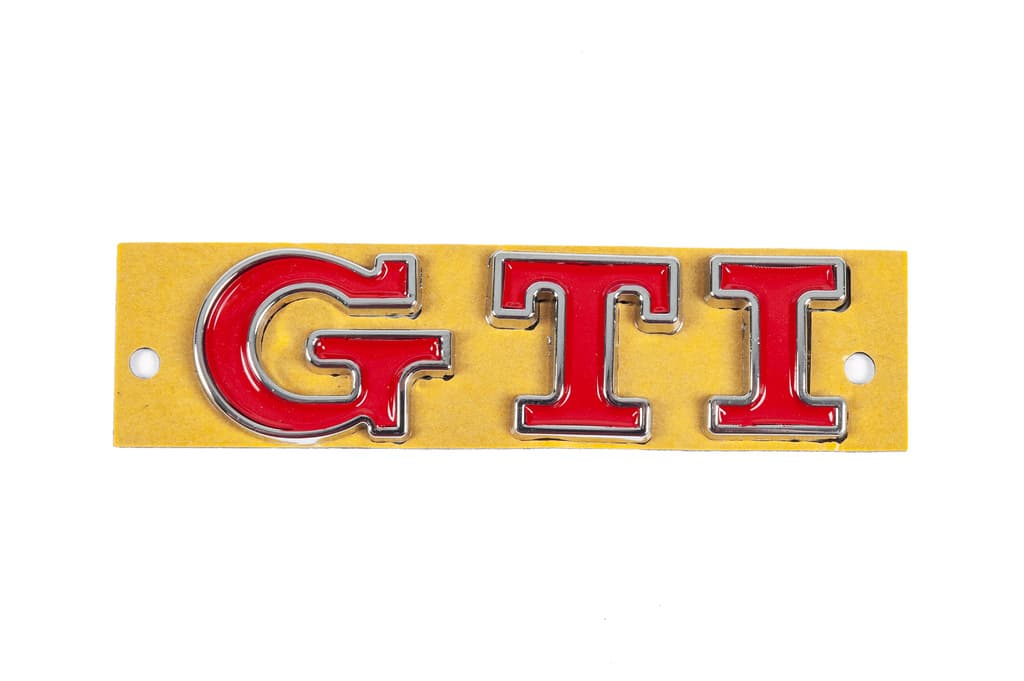 Напис GTI (90мм на 25мм)