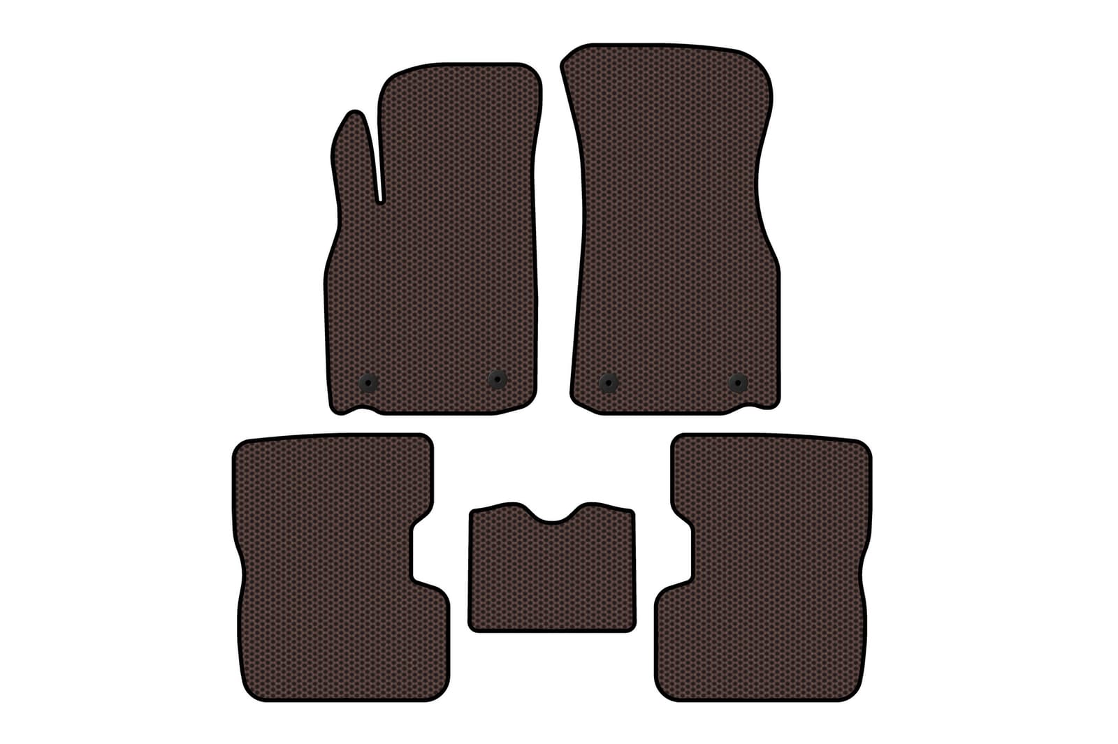 Гумові килимки Carsuit (Коричневий)