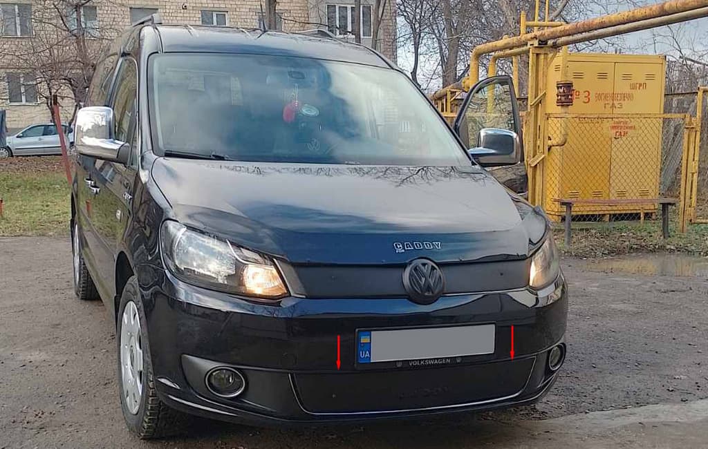 Зимова накладка на решітку (нижня) Матова