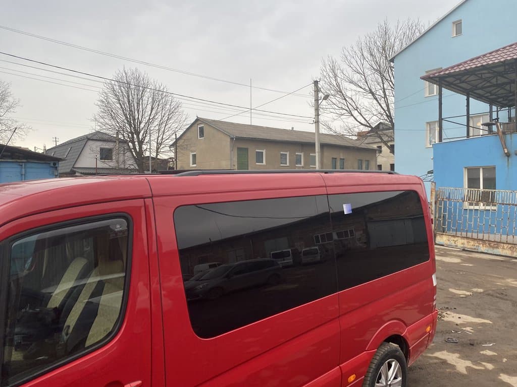 Рейлінги DD 265 см, Хром, пластикова ніжка 4