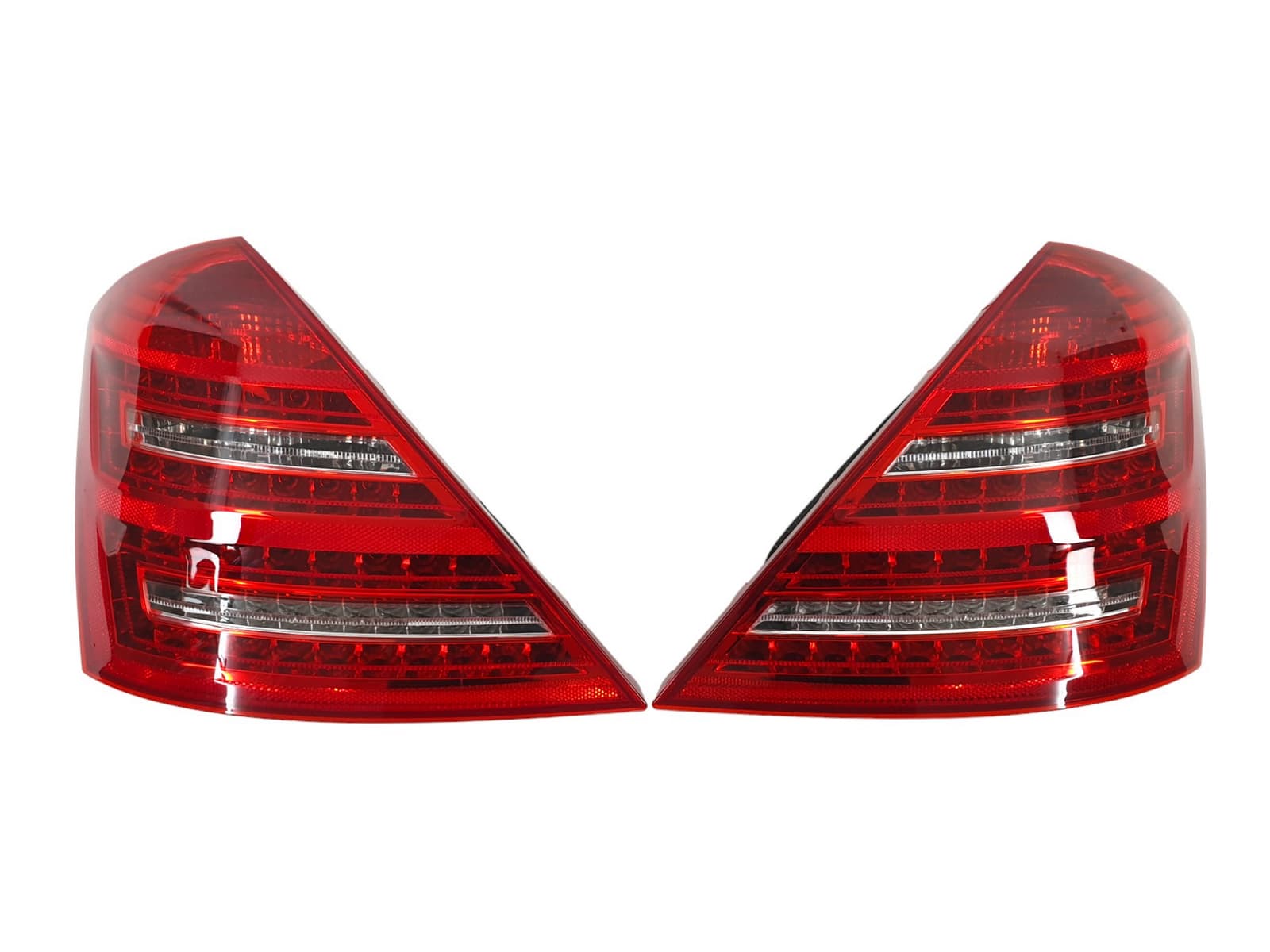 Задні ліхтарі (LED LCI) заміна до рестайлінг Стопи на Mercedes-Benz S-Class W221 2005-2009 року