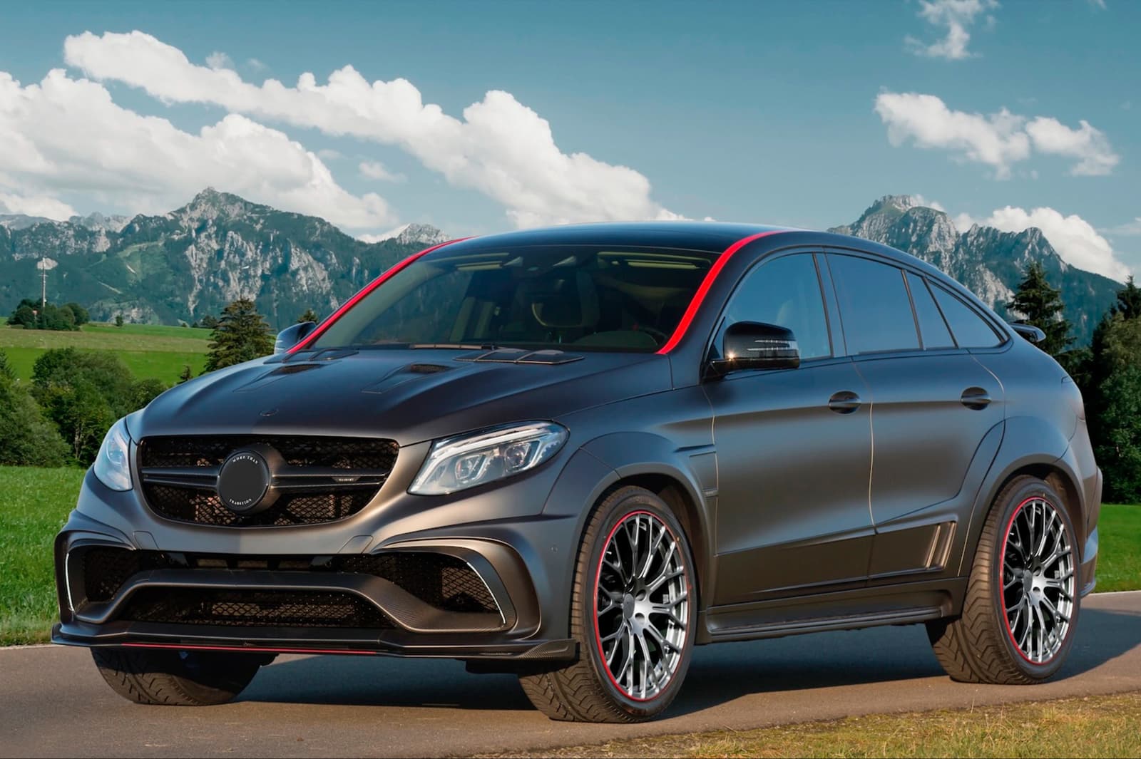 Комплект обвісів MNSR Carbon V1 (для GLE63)