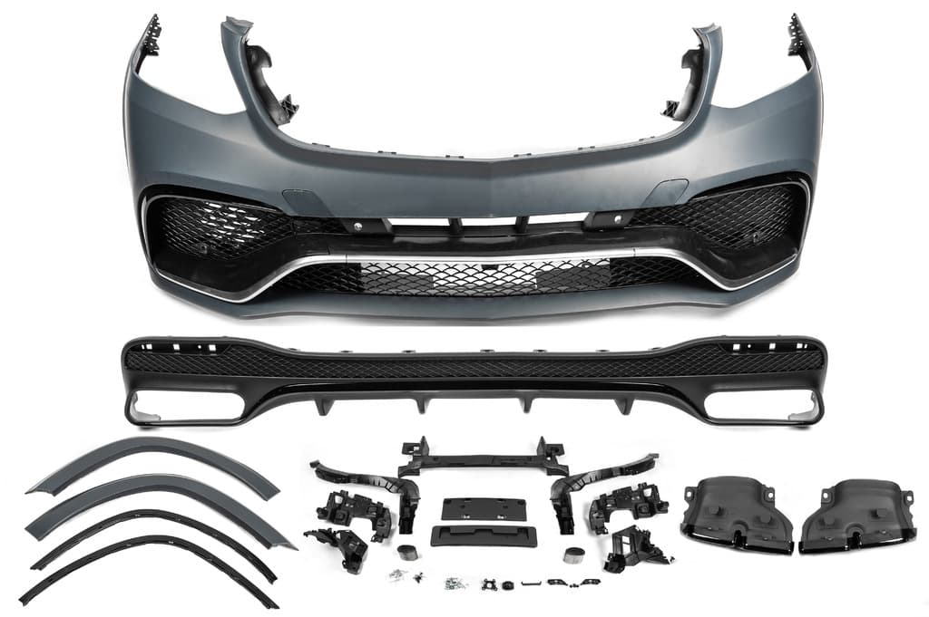 Комплект обвісів з заднім дифузором AMG V1 (GLS63)