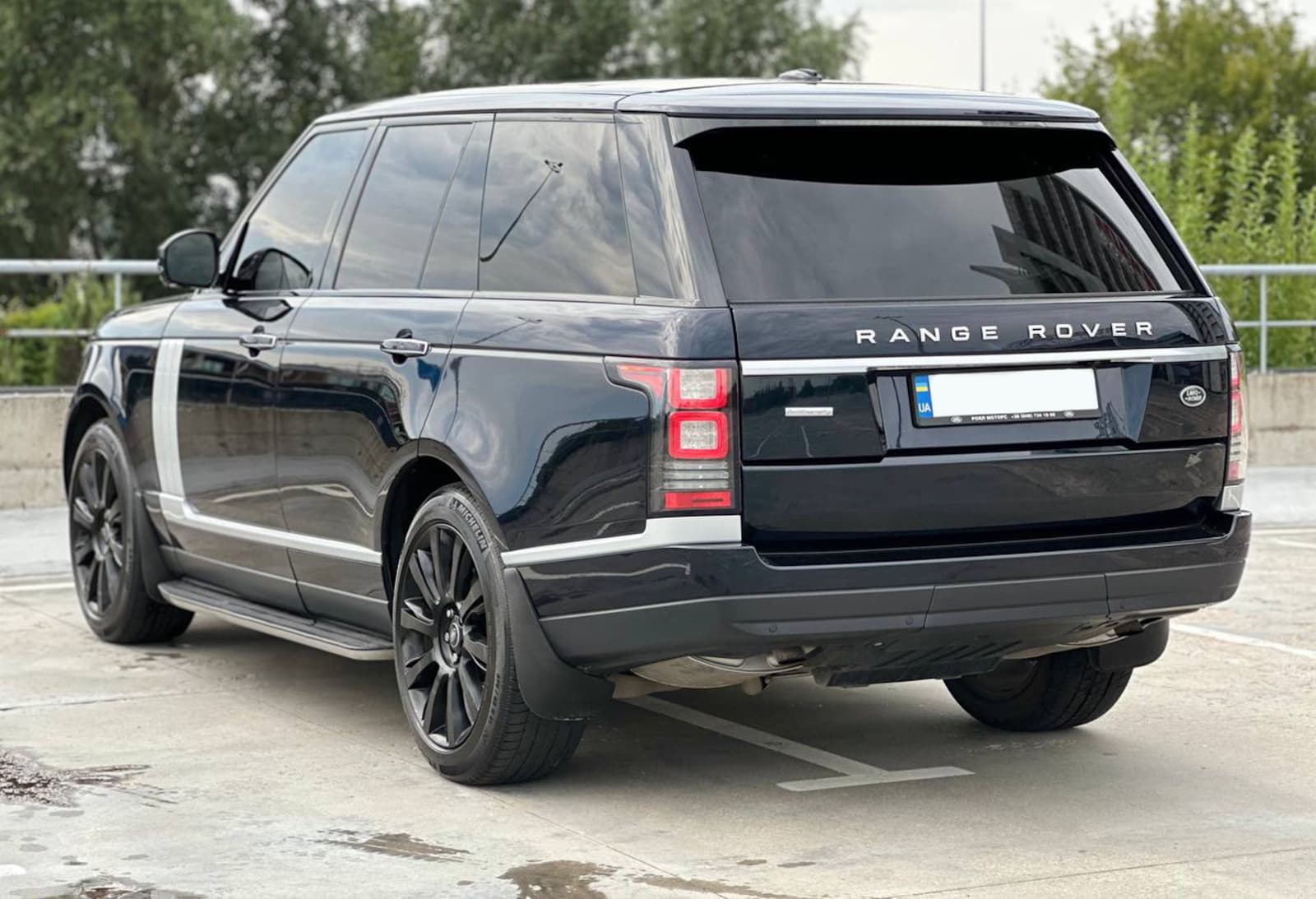 Аеро кіт (комплект дооснащення) (Silver) на Land Rover Range Rover Vogue L405 2013-2017 року 6
