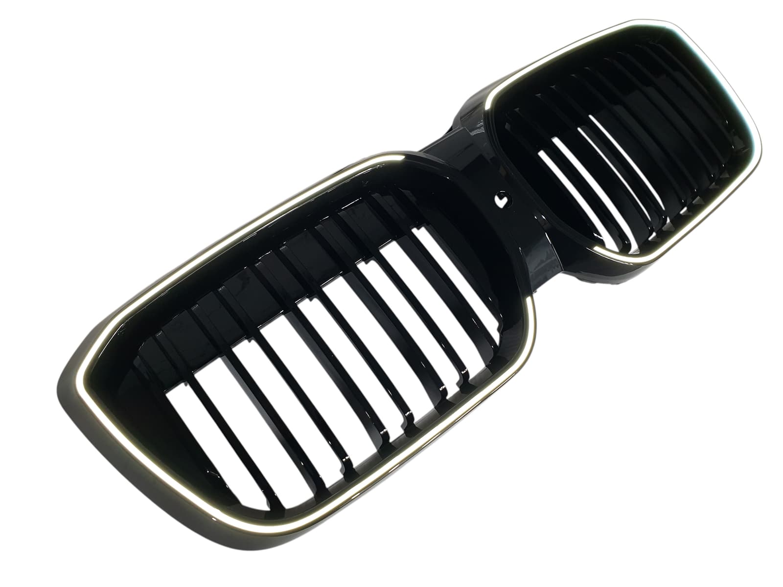 Ніздрі Чорний глянець IX3 LED (Iconic Glow) 2bar C на BMW X3 G01 2022-2024 року 2
