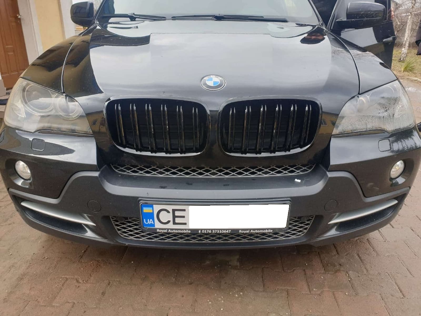 Ніздрі Чорний глянець (Подвійні M-Look) на BMW X5 E70 2010-2013 року 5
