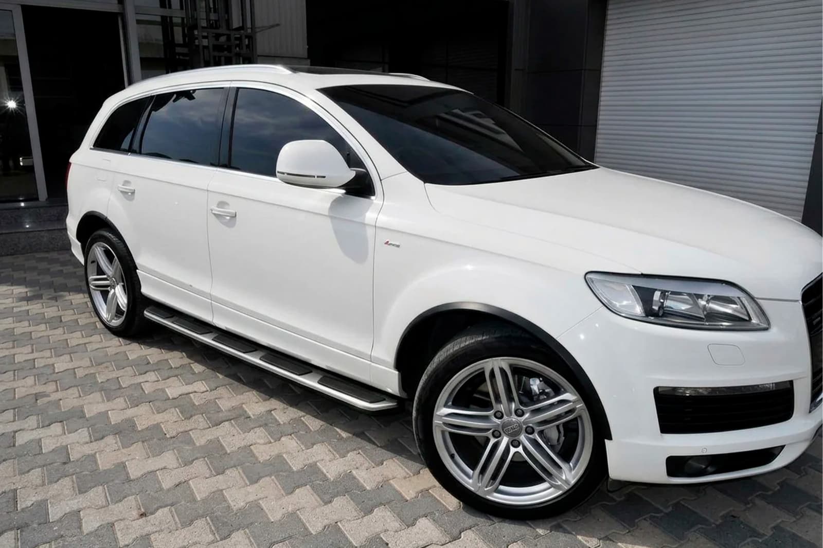 Бокові пороги OEM (Без кріплень, 2 шт., Алюміній)