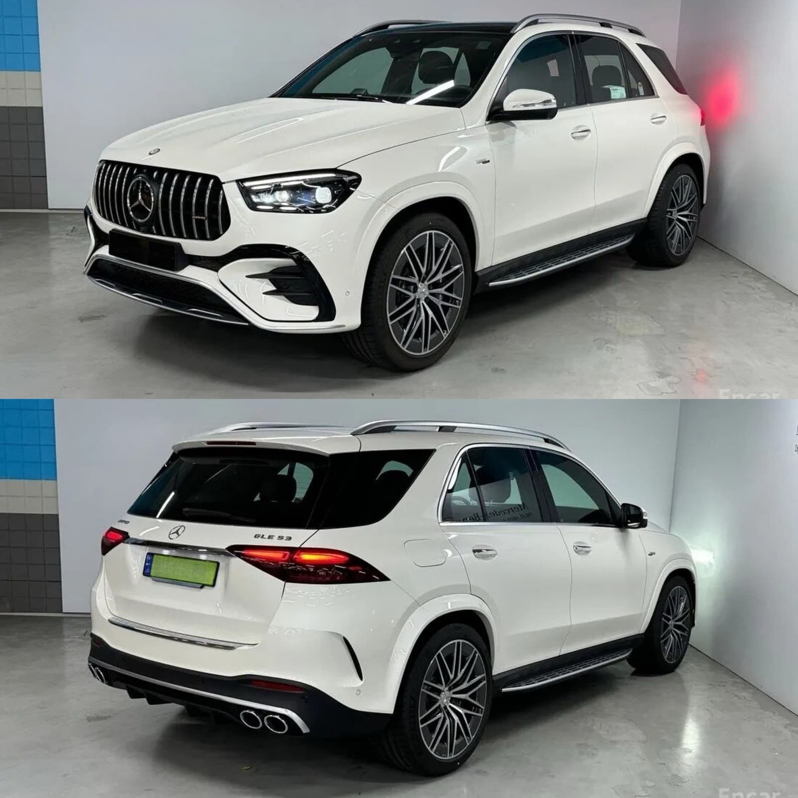 Комплект обвісу AMG GLE 53 рестайлінг 2024 для Mercedes GLE W167 2019-2025 (бампер передній / задній, арки)