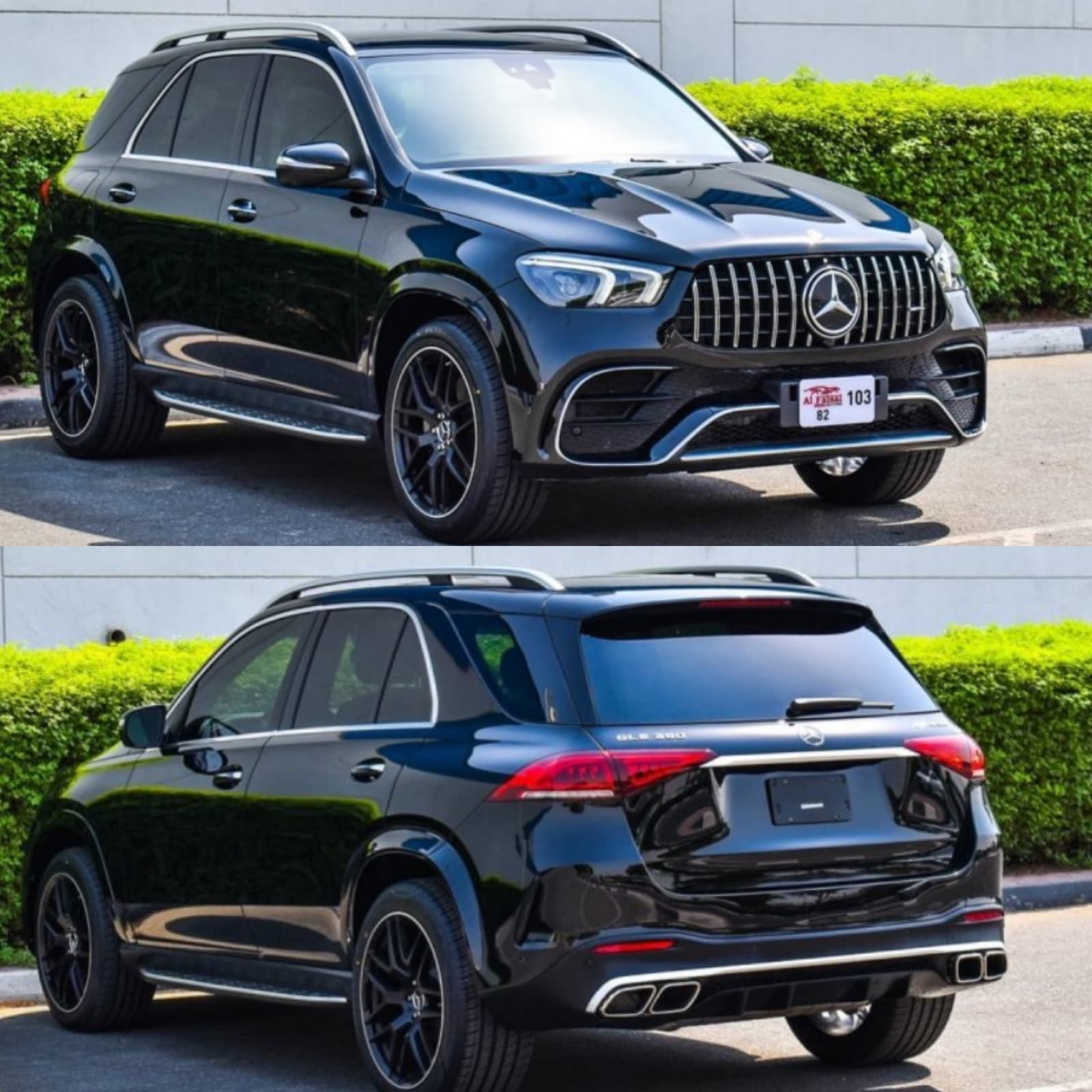 Комплект обвісу AMG 63 Mercedes Benz GLE class V167 2019-2022