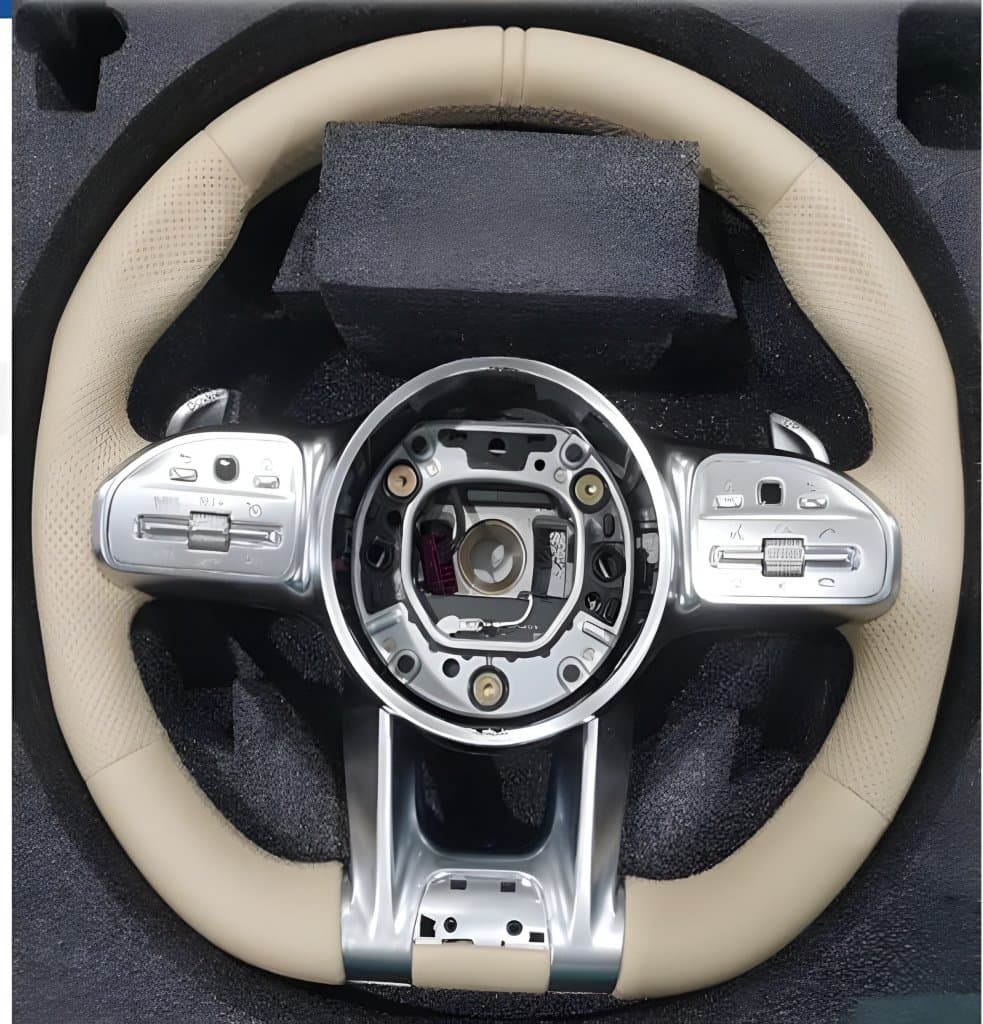 Кермо AMG 2018-Style (бежевий, 4pin)