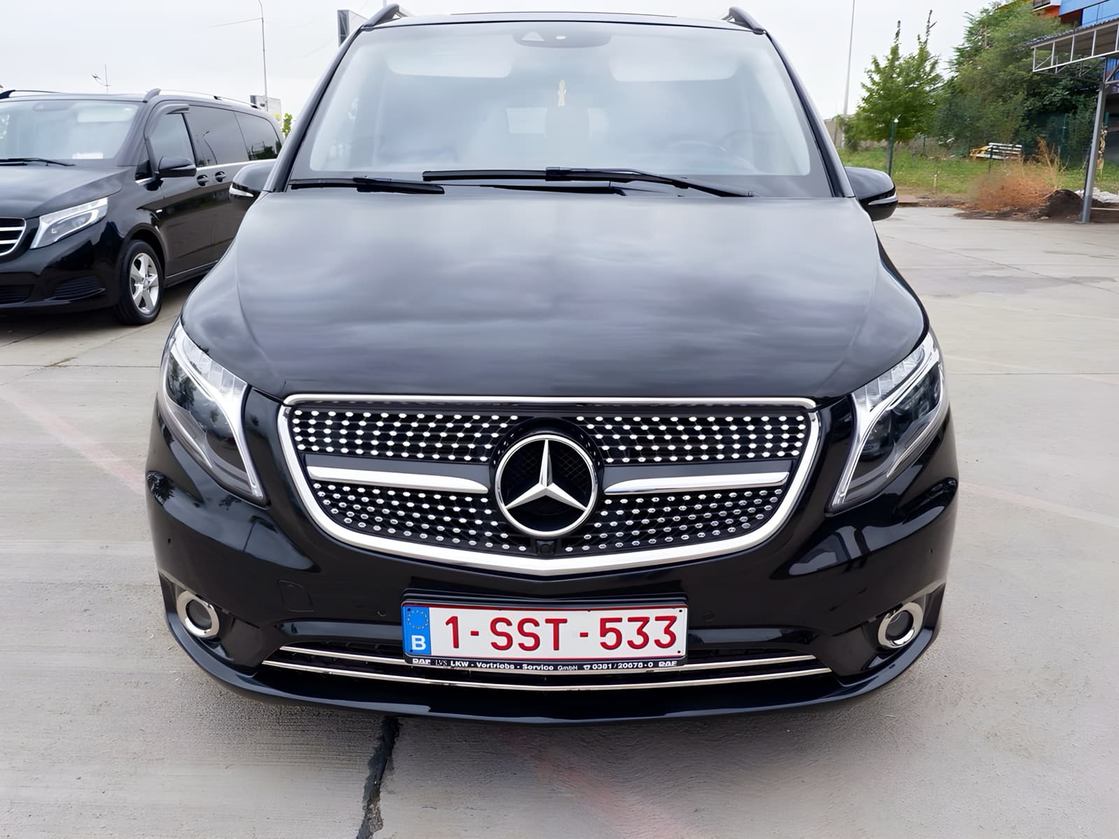 Решітка радіатора DIAMOND BLACK Mercedes Benz Vito W447 2014-2019